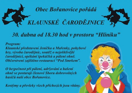 Klaunské čarodějnice 2015